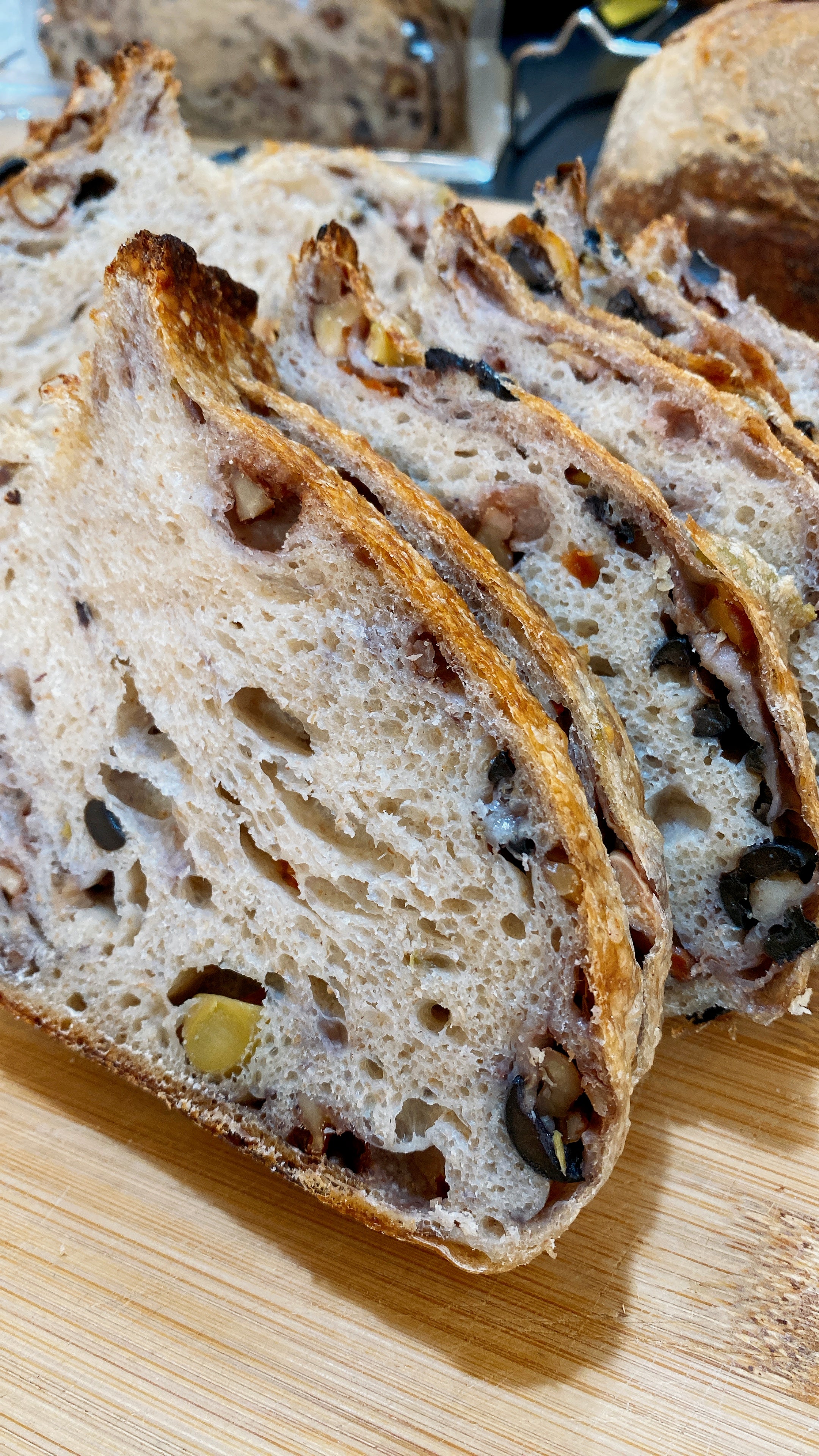 Olives & Walnuts Sourdough