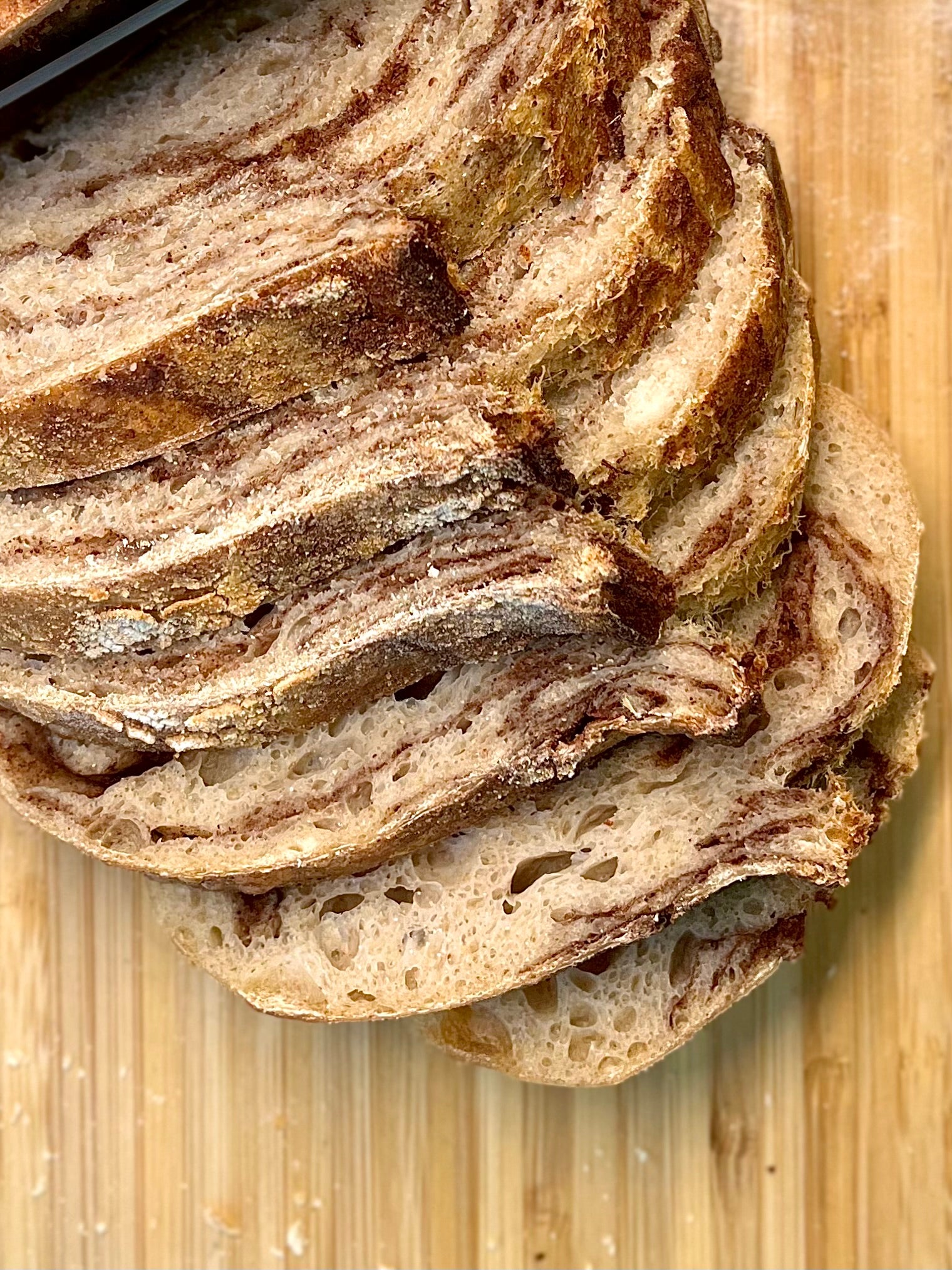 Cinnamon Swirl Sourdough Bread