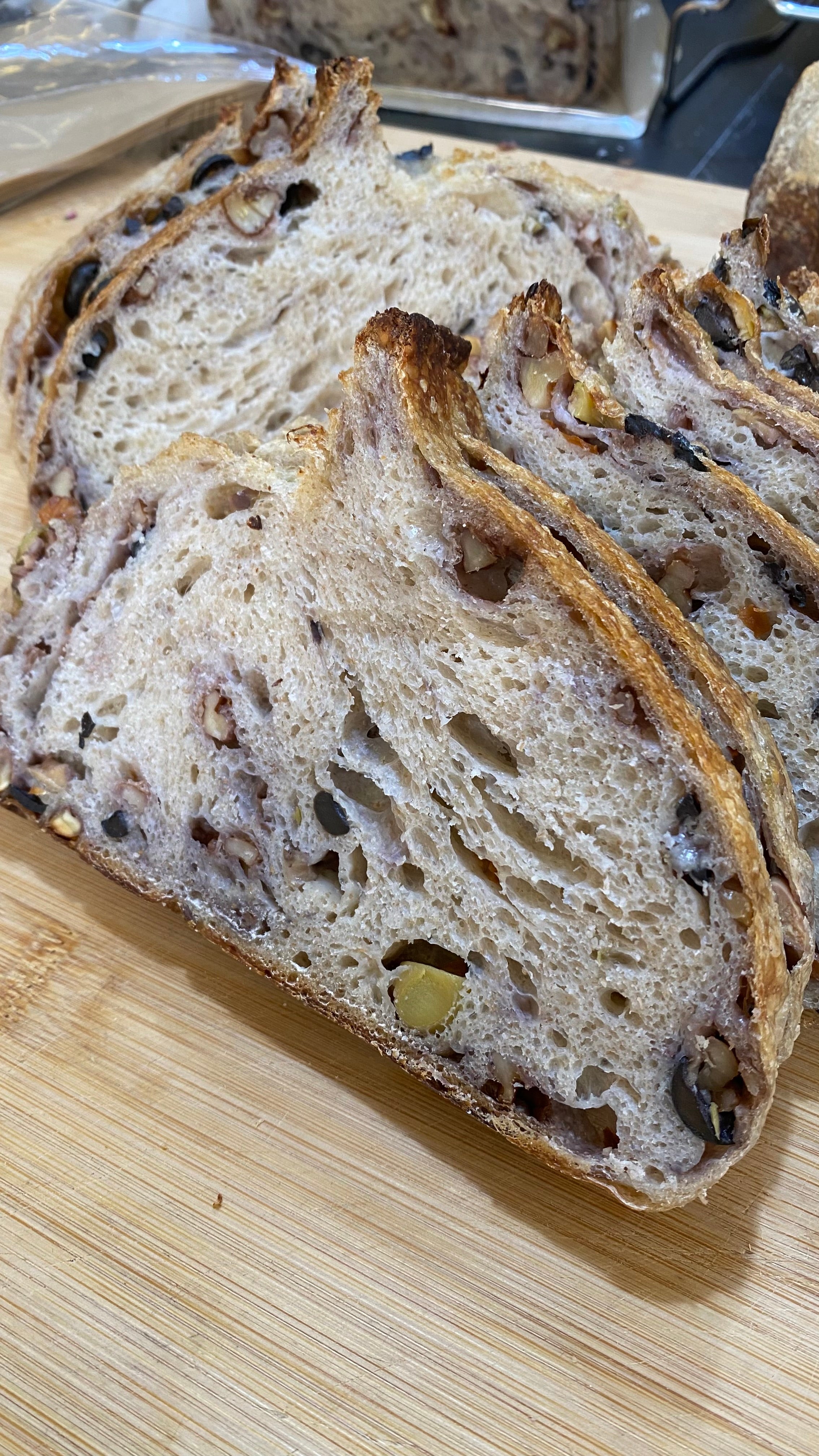 Olives & Walnuts Sourdough