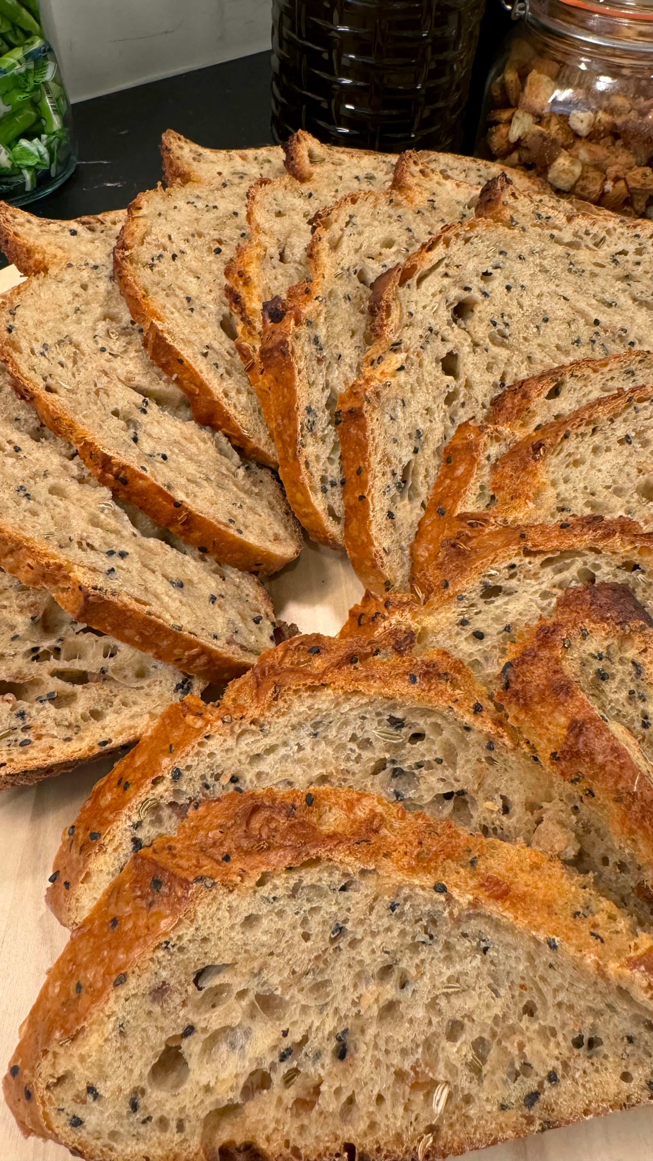 Hasawi (“Red” bread) Sourdough
