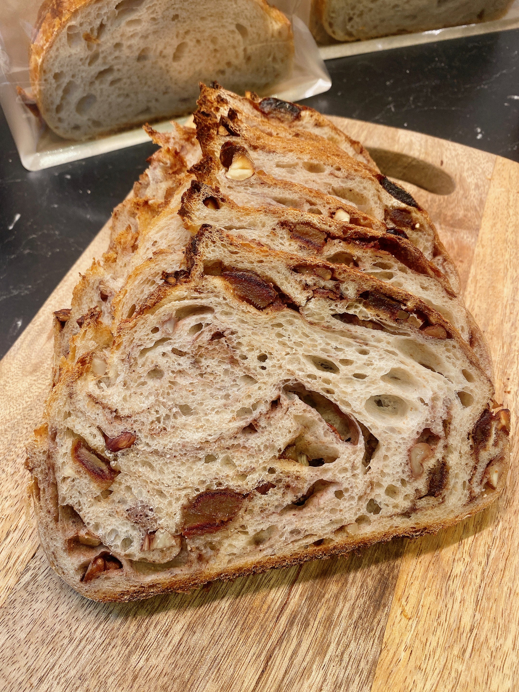 Dates & Nuts Sourdough Bread
