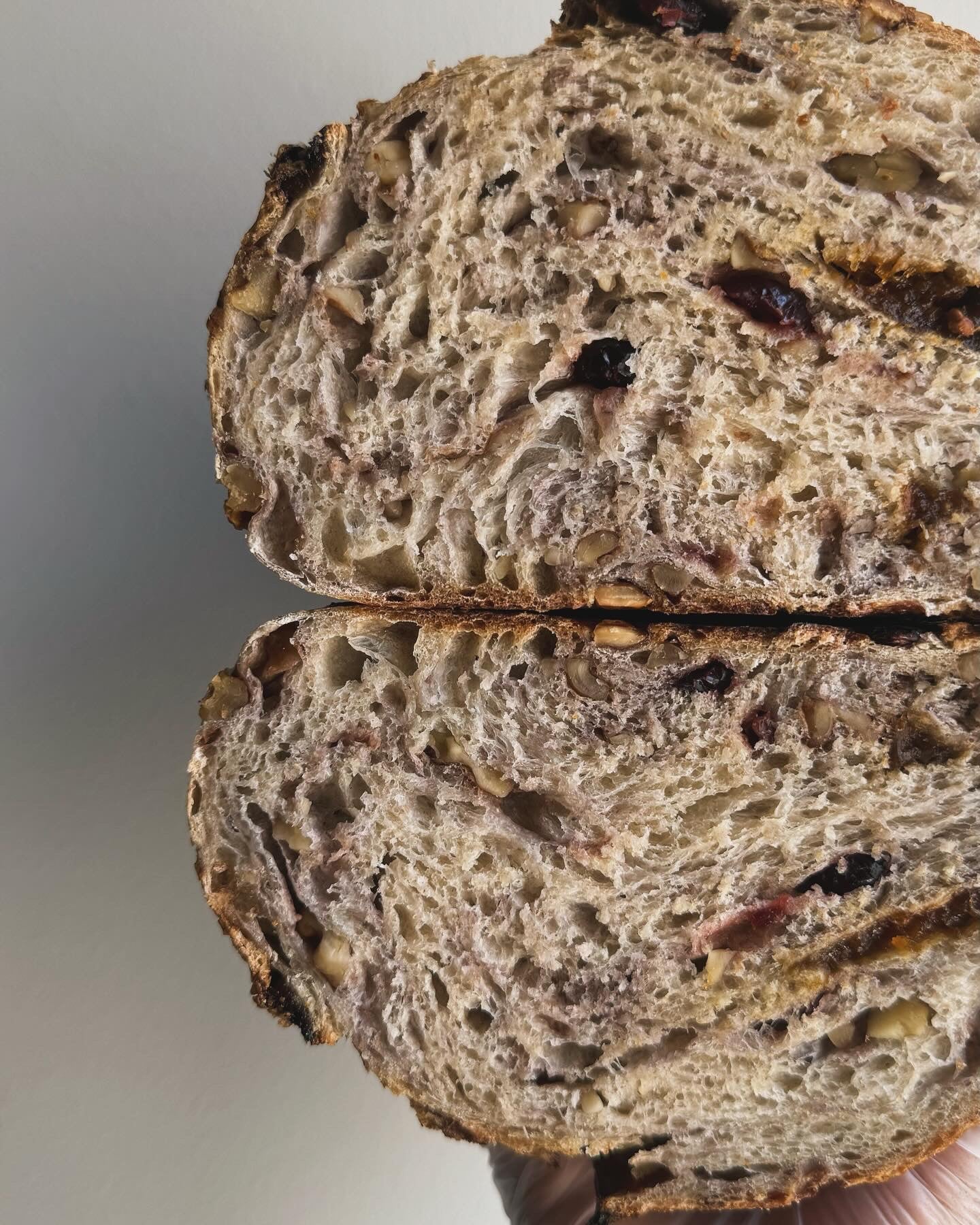 Cranberry, Apricots & Walnuts Sourdough