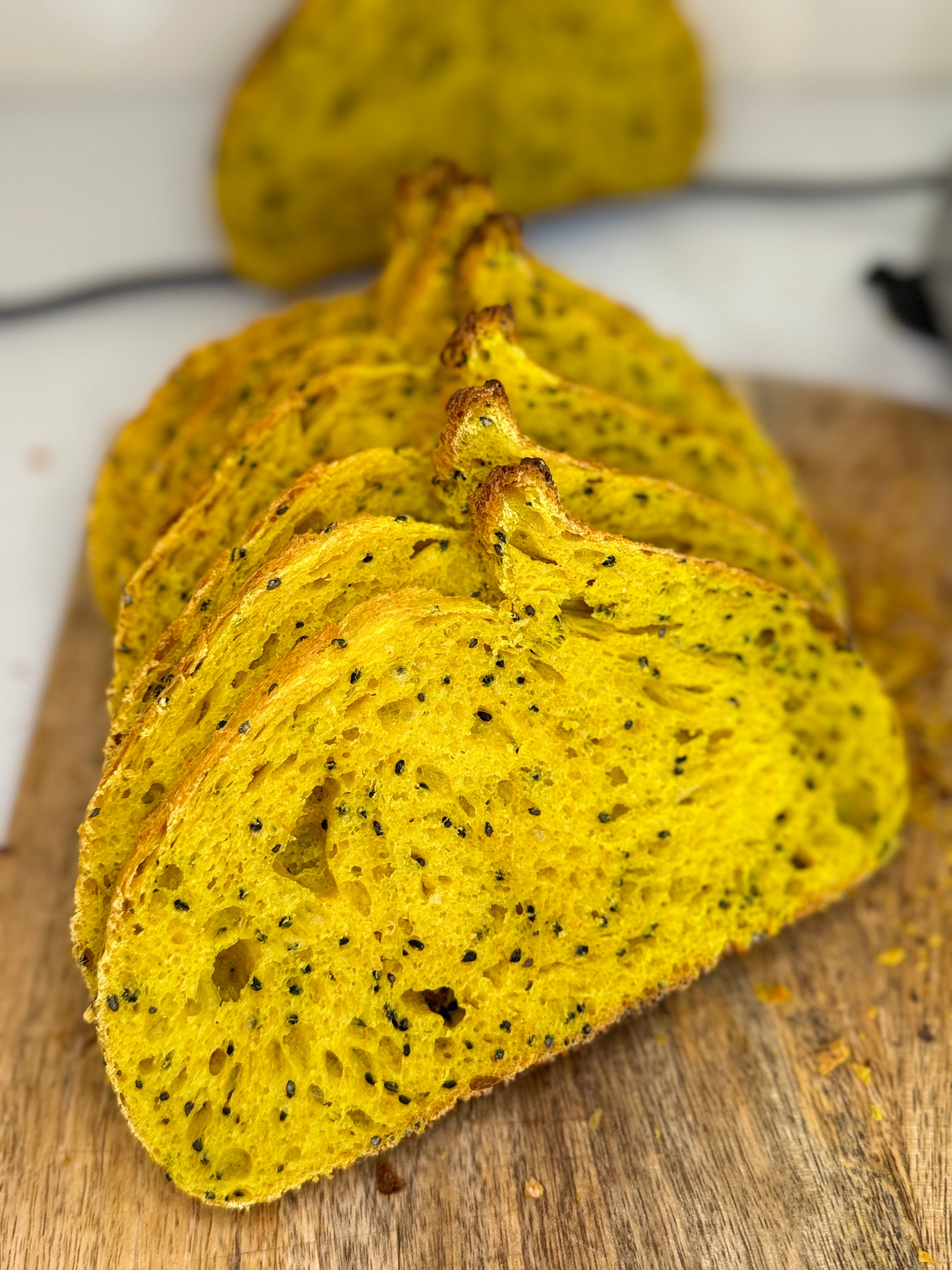 Turmeric & Nigella Seeds Sourdough