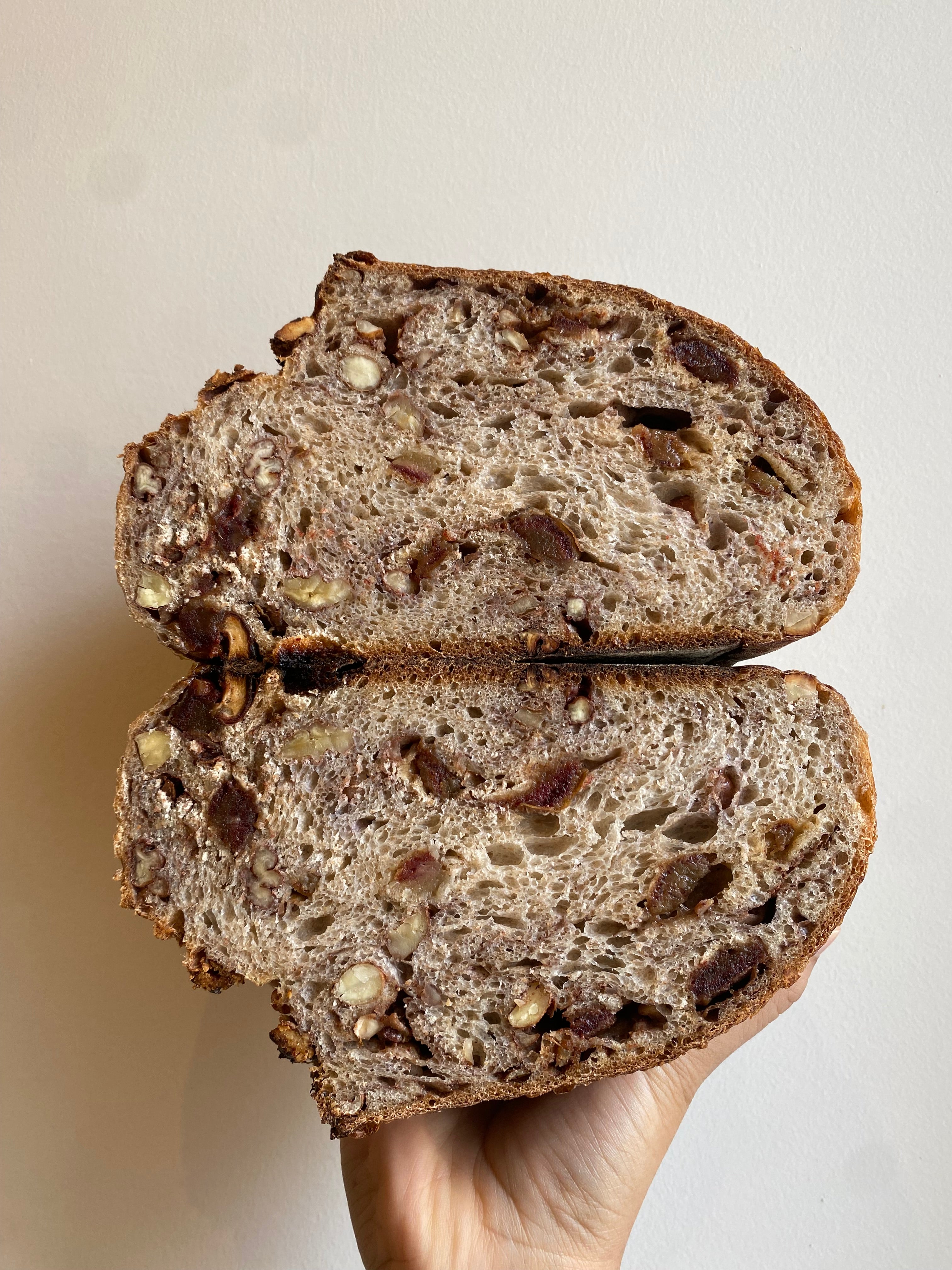 Dates & Nuts Sourdough Bread