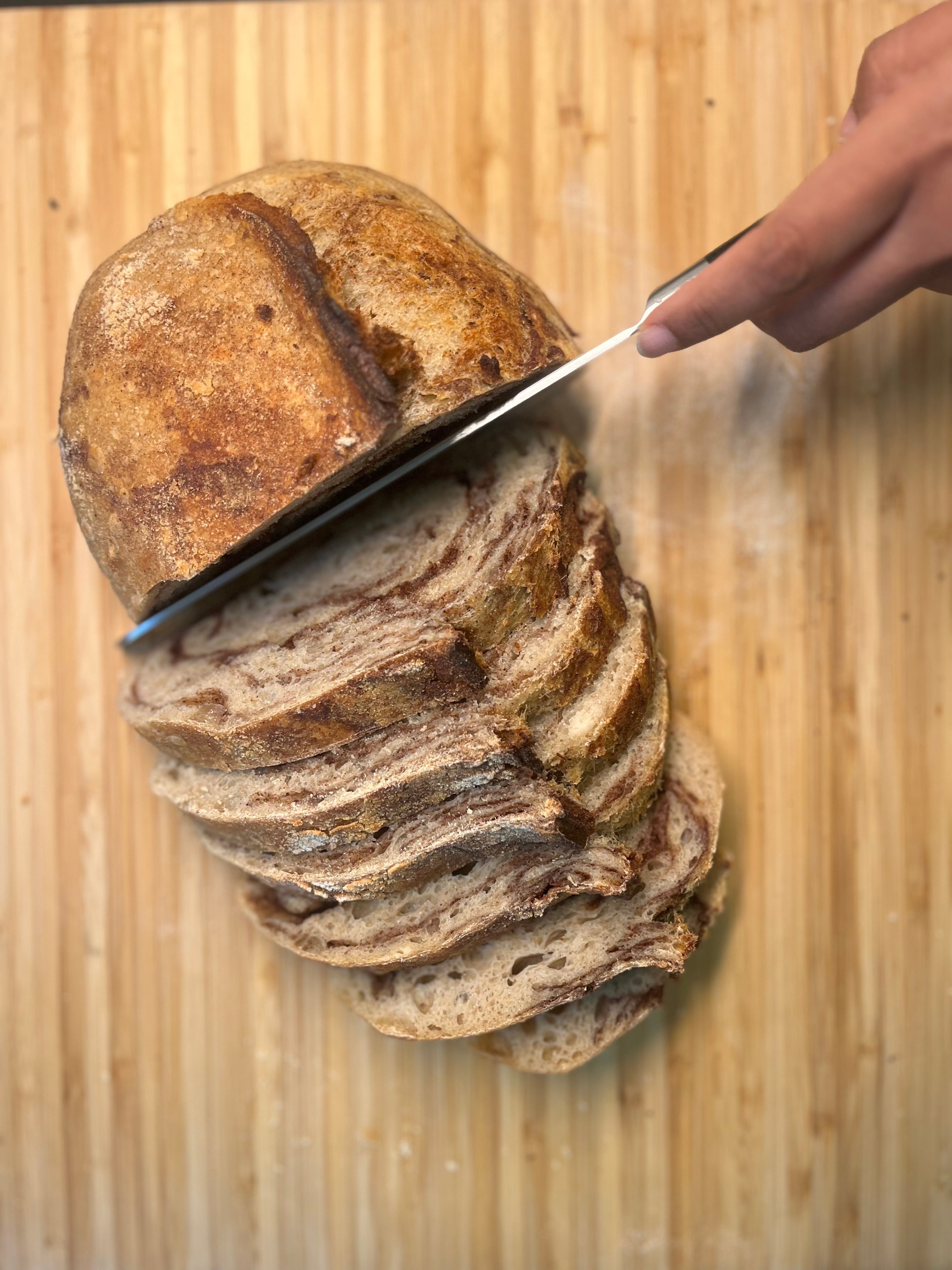 Cinnamon Swirl Sourdough Bread